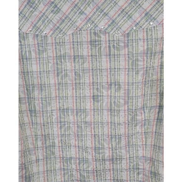Ariat Shirt Womens Small Collared Plaid Cowgirl Western Understated Rodeo Shirt - Picture 5 of 10